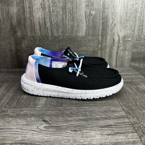 Hey Dude Kids size 11 Color Fun Slip On Multicolored Lightweight Shoes